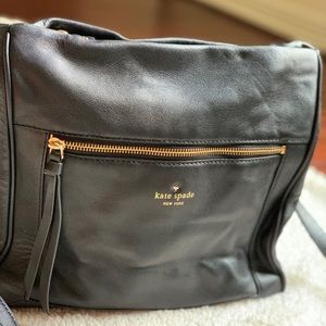 Black Leather Kate Spade Purse